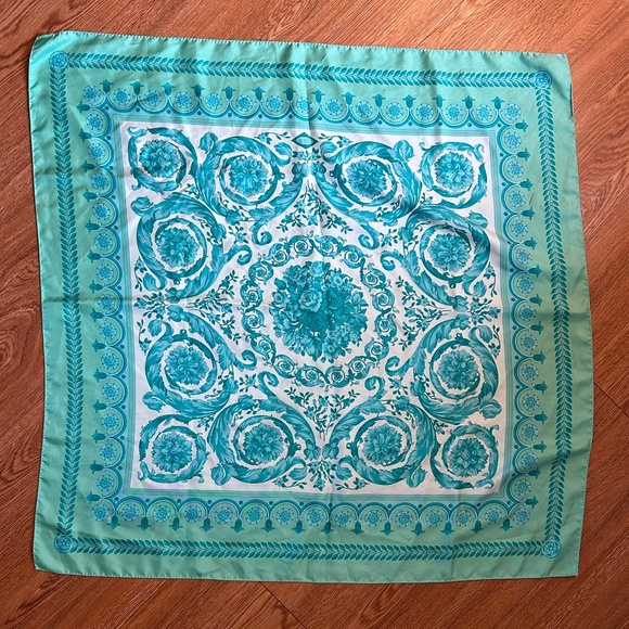 Versace Accessories - Versace 100% Silk Scarf 34” x 34”